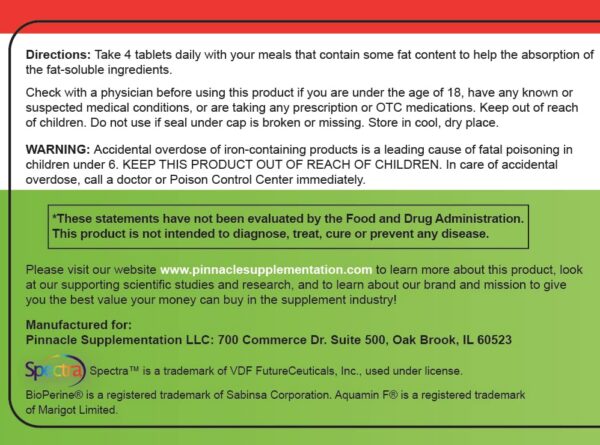 Multivitaminas Pinnacle para apoyo inmunológico femenino