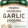 Version 1.0.0 Piping Rock cápsulas ajo sin olor 2400mg 250 pastillas