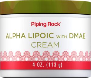 Frente de la crema DMAE con Alpha Lipoic Acid