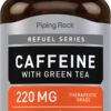 Piping Rock cápsulas de cafeína 220mg 300 tabletas