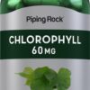 Version 1.0.0 Piping Rock cápsulas clorofila suplemento saludable frasco