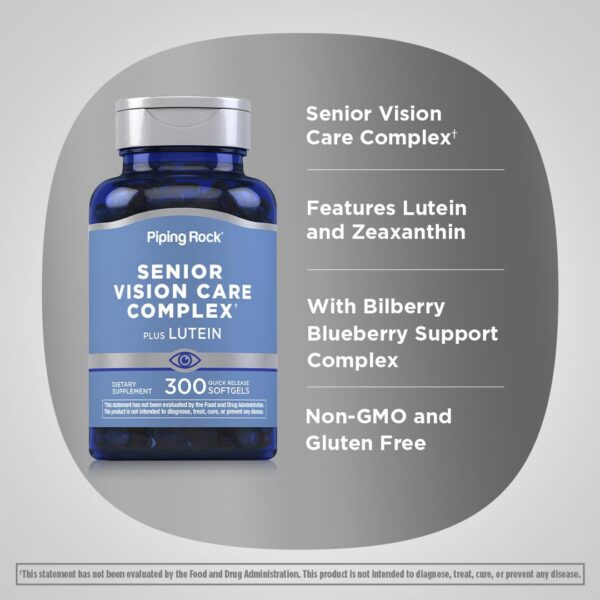 Etiqueta frontal de Eye Health Complex