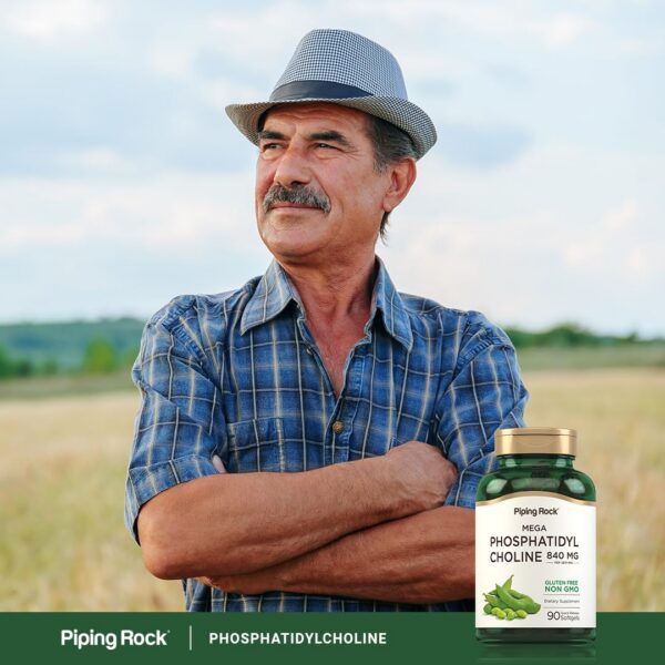 Etiqueta Piping Rock Fosfatidilcolina