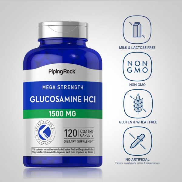 Caplets recubiertos de glucosamina HCL