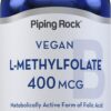 Frente de la botella L MethylFolate 400 mcg
