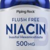 Piping Rock niacina 500mg cápsulas pack de 240