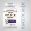 Cápsulas Ox Bile 500 mg en frasco