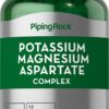 Piping Rock potasio magnesio aspartato 180 capsulas frentes