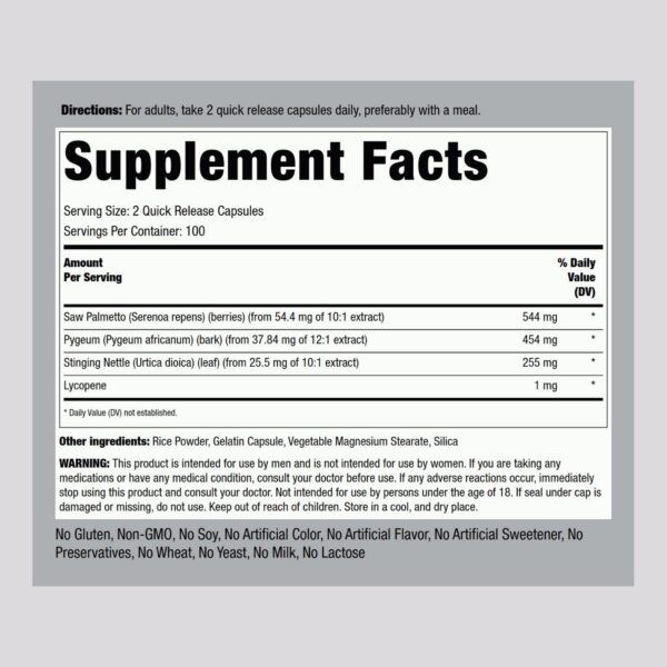 Frasco ProstAid Herbal Complex Extract