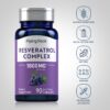 Etiqueta de ingredientes de Resveratrol Complex
