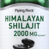 Frasco de cápsulas Piping Rock Shilajit 2000mg
