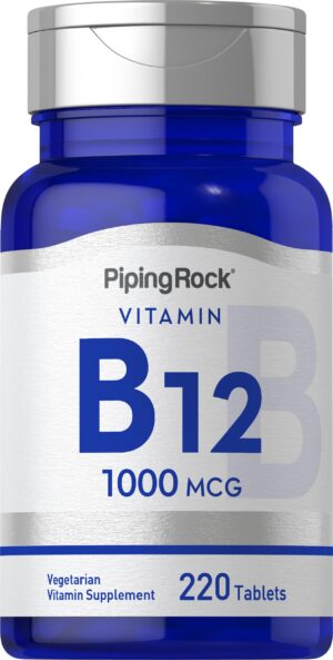Version 1.0.0 Piping Rock vitamina B12 1000mcg 220 tabletas sin gluten