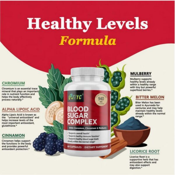 Imagen lateral del suplemento para presión arterial PJRYC