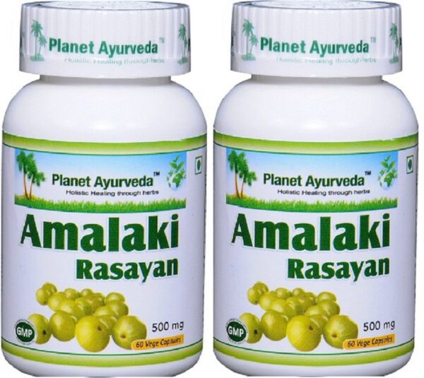 Planet Ayurveda Amlaki Rasayan suplemento cápsulas extracto amla