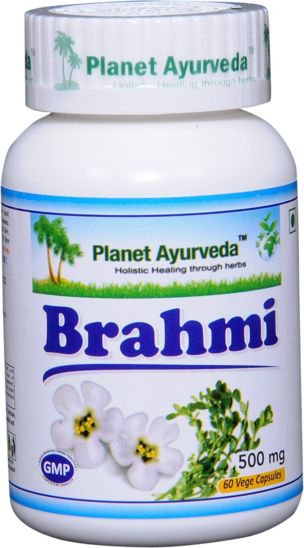 Segunda imagen Planet Ayurveda Brahmi suplemento herbal 500mg