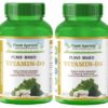 Planet Ayurveda Vitamina D3 orgánica doble pack 60 tabletas