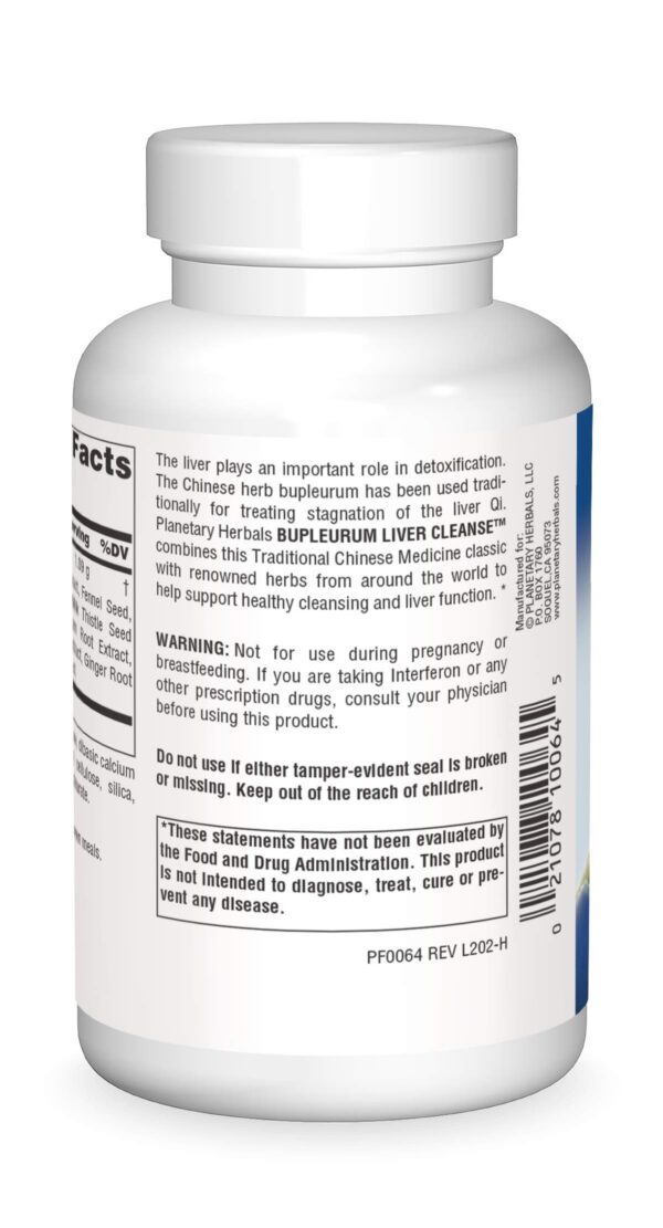 Etiqueta de Bupleurum Liver Cleanse