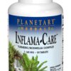 botella Planetary Herbals Inflama-Care 30 tabletas cúrcuma