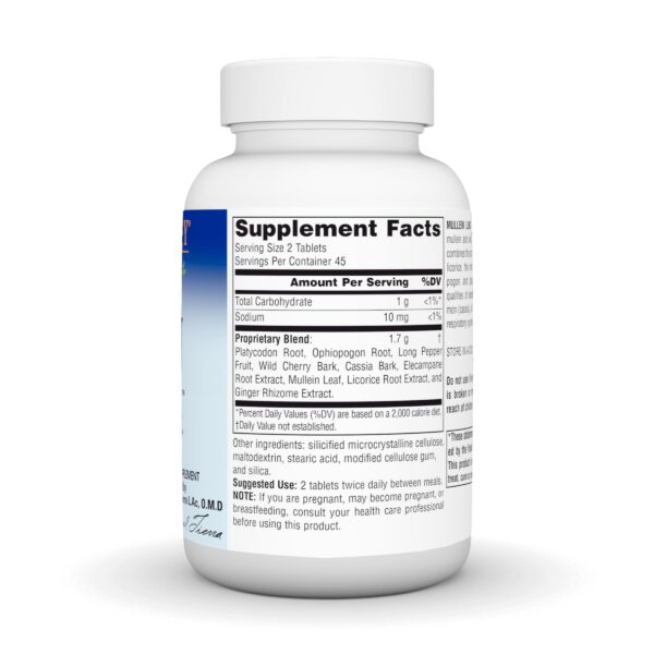 Frontal del frasco con etiqueta