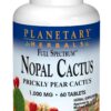 Frente del envase Planetary Herbals Nopal Cactus 1000 mg