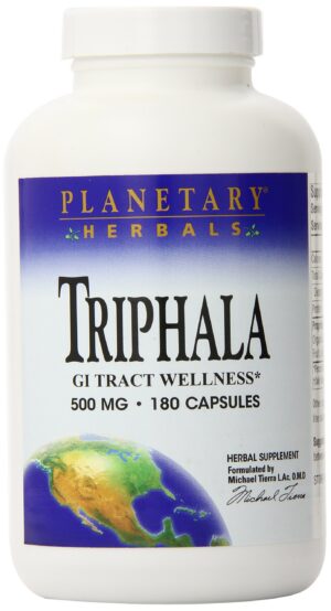 Version 1.0.0 Botella Planetary Herbals Triphala 500 mg 180 cápsulas