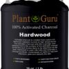 Plant Guru polvo de carbón activado tarro 1 lb madera dura