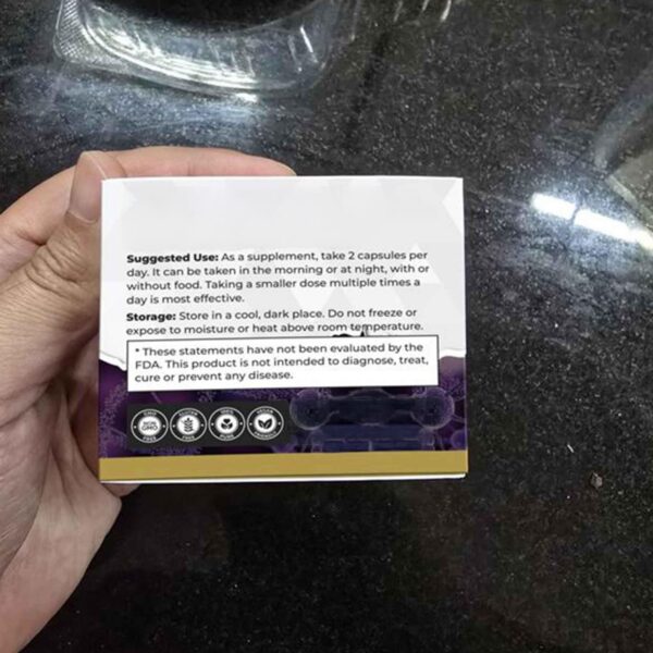 Envase suplementario Plantanium NAD+ para energía