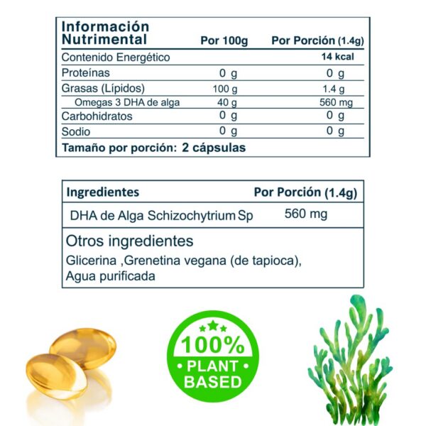 Cápsulas blandas de Omega-3 en estuche