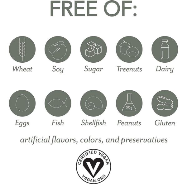 Envase botella biotina vegana PlantFusion 120 cápsulas