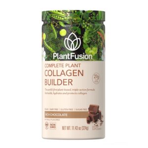 Frasco PlantFusion Colágeno vegano chocolate