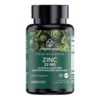 Frente del envase PlantFusion Zinc vegano 22 mg