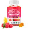 PLANT.O NUTRITION gomitas prenatales sabor frambuesa y limón con vitaminas esenciales