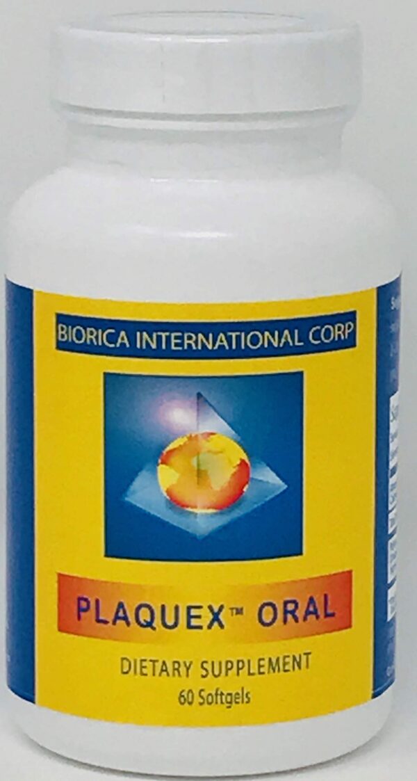 Plaquex Oral frasco y etiqueta