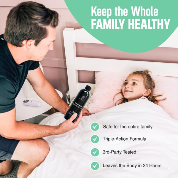 Frasco de plata coloidal con gotero