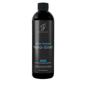 Frasco de plata coloidal Nano SilverCeuticals