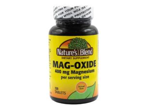 Tabletas Mag-Oxide 400 mg en frasco