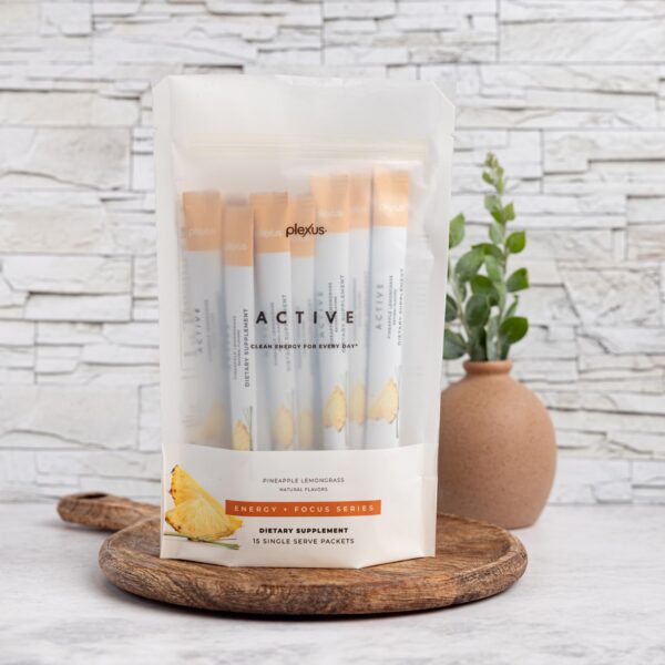 Version 1.0.0 Plexus Active paquete individual piña hierba limón