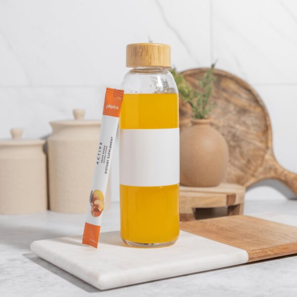 Plexus Active Peach Mango frasco con sabor