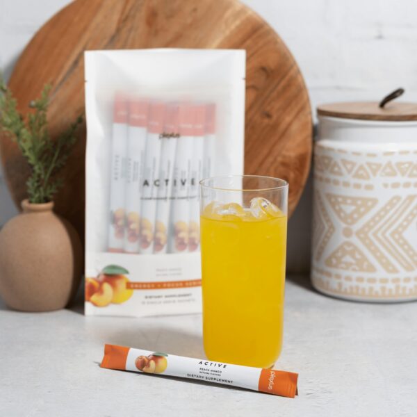 Plexus Active Peach Mango envase en estante