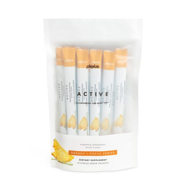 Version 1.0.0 Plexus Active Piña Hierba Limón caja frontal