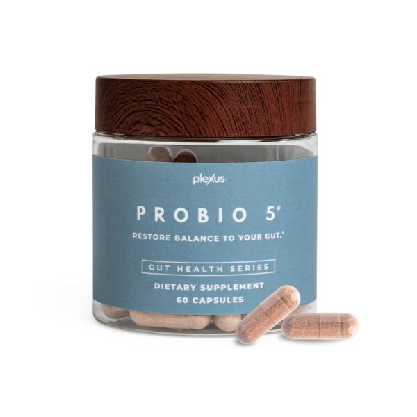 Plexus ProBio 5 frasco con 60 cápsulas probióticas