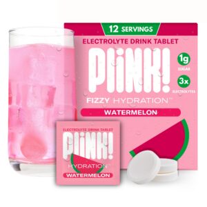 Plink tableta efervescente en agua