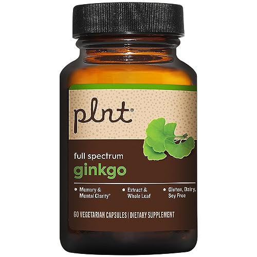 plnt ginkgo cápsulas soporte para memoria y concentración
