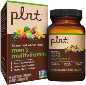 Multivitamínico de alimentos enteros para hombres - plnt
