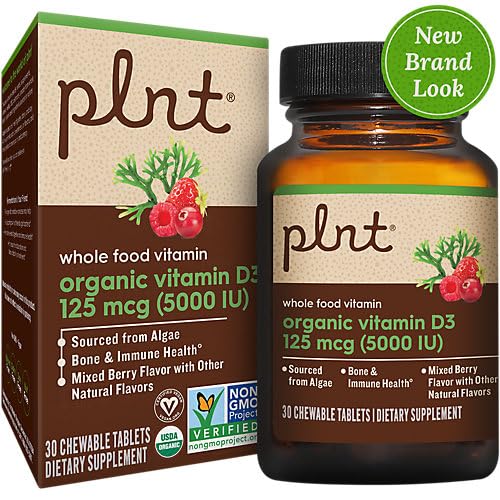 Plnt vitamina D3 alimento completo sabor frutos del bosque