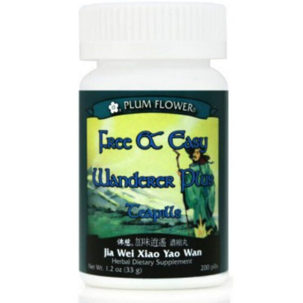 Version 1.0.0 Plum Flower Wanderer Teapills botella