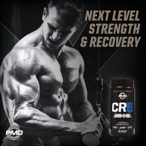 PMD CR5 Creatine vista superior del envase