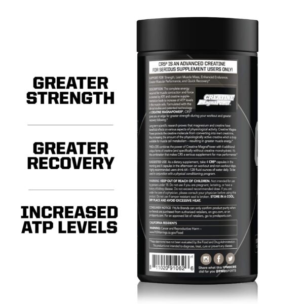 Frasco de CR5 y Nitro CM