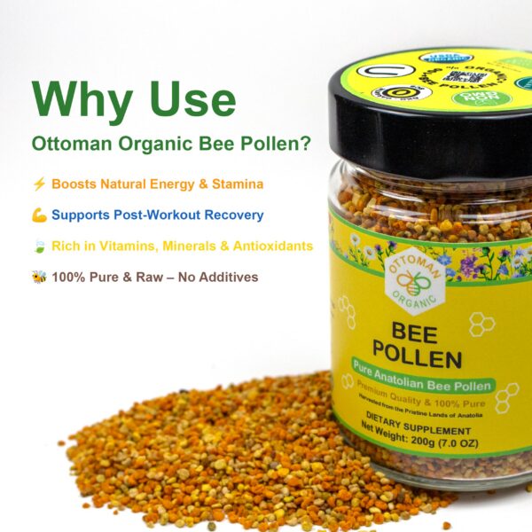 Version 1.0.0 Polen de abeja en envase reutilizable