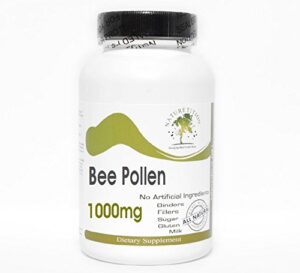 Polen de abejas 1000 mg frasco con cápsulas